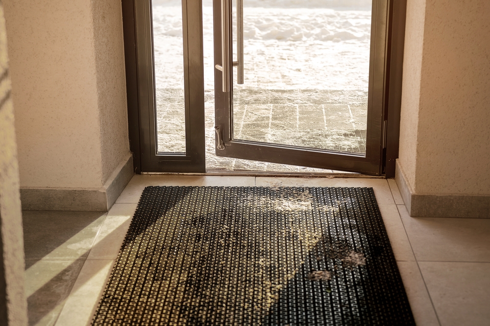 Dirty Entrance Mats that Need Cleaning